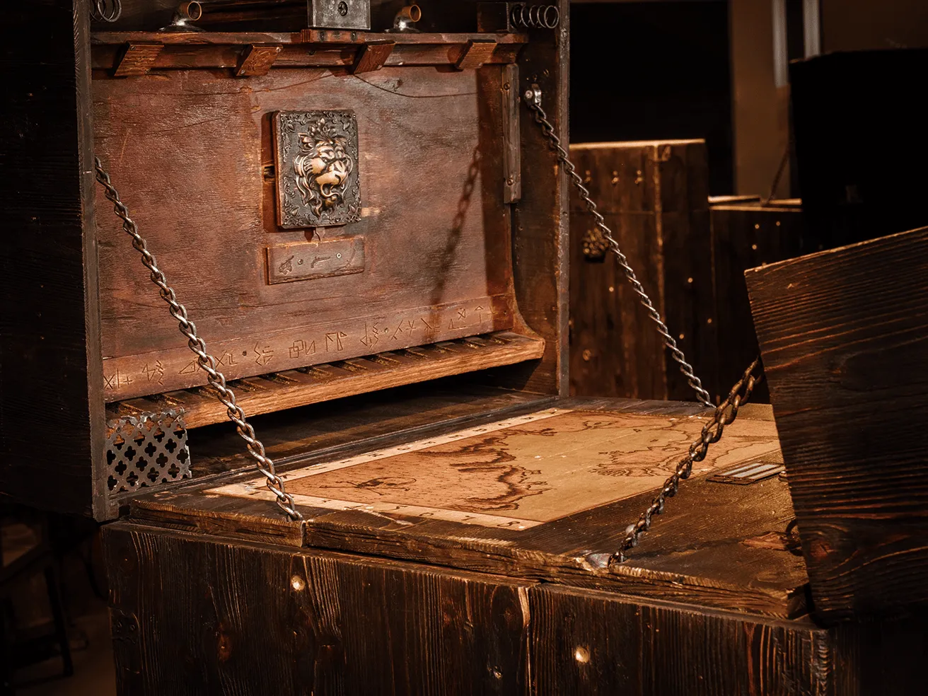 Photo of The Last Treasure Escape Game chest slightly open