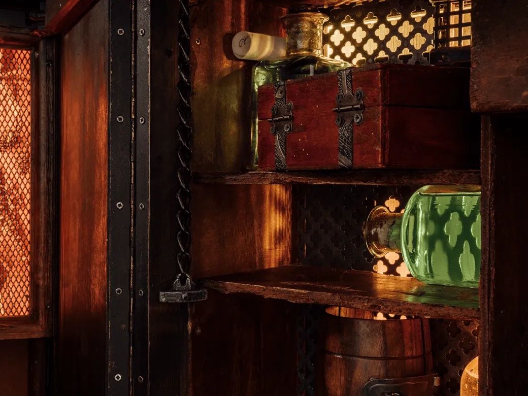 Photo zoom sur le coffre ouvert de l'Escape Game The Last Treasure